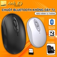 T6 wireless office Bluetooth mouse super light 47g durability 3 million clicks 2 modes 12T