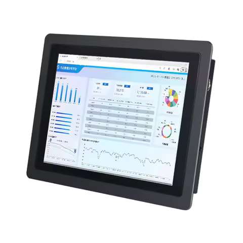 12.1 Inch Wall Mount Embedded Industrial Touch Monitor with Capacitive Touch Screen Industrial Touch