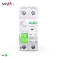 AC Type RCCB Electromagnetic Residual Current Circuit Breaker AC ELCB 2 Pole 16A 25A 40A 63A RCD 30m