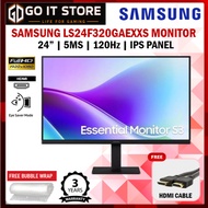 SAMSUNG S3 S32GF LS24F320GAEXXS (24") / LS27F320GAEXXS (27") IPS FHD 5MS 120HZ ESSENTIAL MONITOR (HD