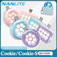Nanlite Selife Photography Fill Lighting Cookie/Cookie-s Bi-color 2.3w 3200-5600K Mini Pocket Light 