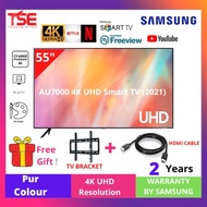 Samsung 55-inch 4K Uhd Smart TV UA55AU7000