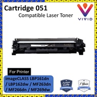 Canon 051 Cartridge 051 Compatible Laser Toner for LBP160 series