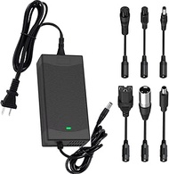 HERISKEER 54.6V 2A Universal Charger Replacement (7 Plugs) for 48V Lithium 13S Battery Rad Power Lec