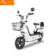 Mitsushi V8 e bike 350W Brushless Motor Engine, 35km/h Max Speed, Rechargeable Electric Scooter Whte