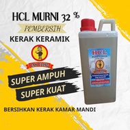 HCL murni 32%hcl pembersih bekas semenpembersih bekas semen lantai keramikpembersih kerak kamar mand