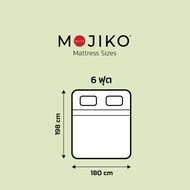 MOJIKO ที่นอนสปริง 3.5ฟุต 5ฟุต 6ฟุต หนา 9นิ้ว