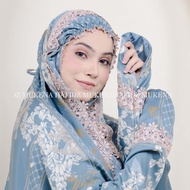 Mukena Terusan Dewasa Jumbo Bahan Adem Sutra Armani Silk