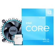 Box Boxed Intel I3-12100/I3 12100F (4 Core 8 Threads) 12th Generation/1700 Pins/CPU/Processor
