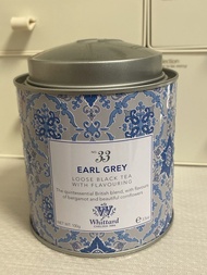 【全新】英國 Whittard No.33 伯爵茶 經典罐裝散茶 100g Earl Grey Loose Tea