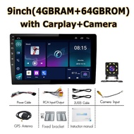 [4GB RAM + 64GB ROM] Car Android Player 7"9"10 inch Quad Core Car Multimedia MP5 Player Wifi Video S