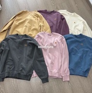Carhartt Wip Vista Sweater 經典街頭重磅水洗做舊圓領工衣  (6色入)