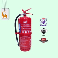 9kg Sri ABC Dry Powder Fire Extinguisher Pemadam Api Untuk Kedai Bandaraya Showroom Kilang