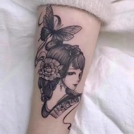 Tattoo Stickers temporary tattoo Herbal Geisha tattoo Stickers Dark Arm Geisha Juice Permanent Refle