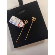18K Saudi Gold Tictac Earrings