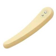iroha伊樂園 Fit系列 成人用品 女性用 入體式震動按摩器 三日月 黃色 1個