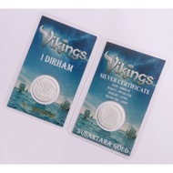 1 dirham, Viking silver perak 999