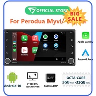 ⭐ [100% ORIGINAL] ⭐ Eonon Toyota Perodua Myvi Android Player Wired and Wireless Apple CarPlay and Android Auto 7 Inch Q67SE