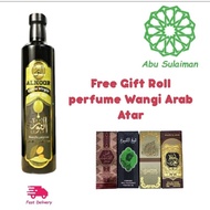 Alnoor Minyak Zaitun EXtra Virgin (One Roll Free Gift) 500ml Cold Pressed  Al-Noor alnoor Olive Oil 