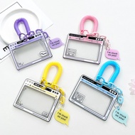 IG Horizontal Waterproof EZ-Link Card Holder防消磁透明卡套 2 Slots Design for Work Pass/Student ID/KPOP小卡收纳