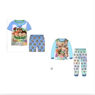Local Seller Cuddle Me 2 to 7 year old Kids Pyjamas Set / Kids Outing Clothing set