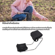 Penahan Kaki รองเข่าอเนกประสงค์อุปกรณ์ทำสวนทำจากสเตนเลสอุปกรณ์พยุงข้อเท้าตามหลักสรีรศาสตร์สำหรับงานท