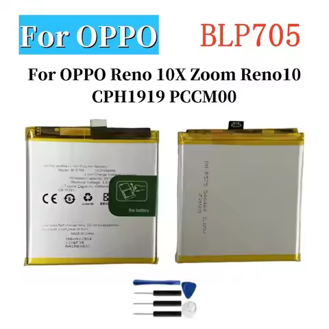 BLP705 High Quality Replacement Battery For OPPO Reno 10X Zoom Reno10 CPH1919 PCCM00 Mobile Phone BL