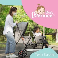 Reclinable Twin Stroller