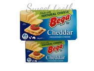 BEGA CHEDDAR PROCESSED CHEESE BLOCK / CHEDDAR CHEESE KETUL 250G , 500G