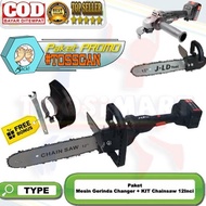 Chainsaw mini baterai chainsaw mini gerinda baterai 48 volt multifugsi