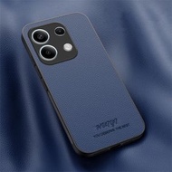 全城熱賣 - 適用於紅米 Note 13 Pro 4G HUIYI 皮革磁吸手機殼（藍色）