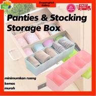 [READY STOCK] PANTIES AND STOCKING STORAGE BOX...Storage box..home appliances..makeup storage..home 