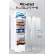 Snowflake（SNOWFLK）Single-Door Display Cabinet Refrigerated Commercial Freezer Refrigerator Fresh Cabinet Upright Freezer Refrigerated Display Cabinet Beverage Cabinet Freezer