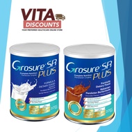 [EXTRA 2 GIFT] GROSURE SR / SR PLUS COMPLETE NUTRITION POWDER VANILA / CHOCOLATE 800G EXP06/2027
