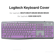 Keyboard Cover Skin for Logitech MK200 MK270 MK260 MK295 MK275 MK260 Logitech K270 K200 K260 Keyboar