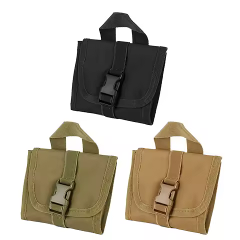 Tactical 14 Round Bullet Pouch Shot Gun Shotshell Reload Holder Molle Airsoft 12 Gauge/20G Magazine 