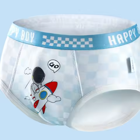 Boy Blue Stretchy Panties Kids Clothes 3 4 5 6 7 8 9 10 11 12 13 14 Years Old 243004 6pcs 2-14 Years