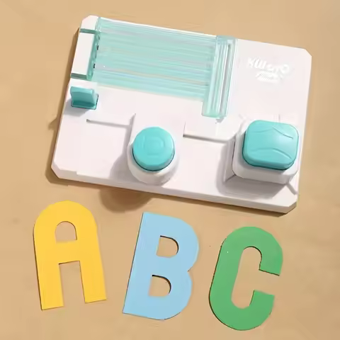 Small manual letter embossing machine, 26-letter making machine, DIY card and greeting card planner,