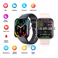 F96T Smart Watch 108 Sports Modes Non-Invasive Blood Sugar Monitor Red Light SpO2 Bluetooth Calling 
