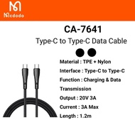 Mcdodo Type C to C Data Cable 1.2M