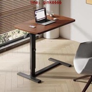 【滿300出貨】床邊桌可移動折疊式書桌沙發筆記本電腦桌折疊調節升降滑輪學習桌  露天市集  全臺最大的網路購物市集