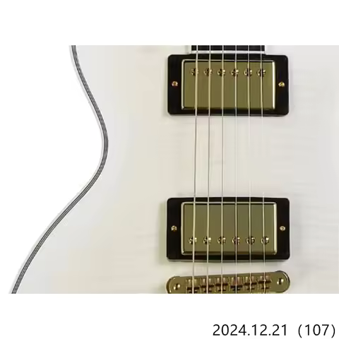 Les Paul Custom, Translucent Alpine White Finish