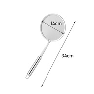 Saringan Minyak Halus Stainless Steel 304 Saringan Tirisan Gorengan Serok Mie Penyaring Kopi Teh Tep