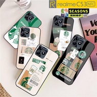 Latest Realme C53 NFC Softcase - Realme C53 Glass softcase - Realme C53 Glitter Glass softcase - Rea