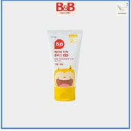 B&B Baby Toothpaste Step 2 – Gel Type Strawberry Flavor 40g (1pc)