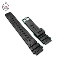 Watch Strap MRW-200H AE-1200WH Good Quality Black Resin Line Stainless Steel Head For CASIO Wristwat