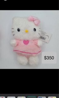 中古絕版 閃閃 Hello Kitty 公仔