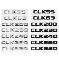 Car Rear Trunk Letters Emblem Tail Box Badge Sticker for Mercedes Benz CLK55 CLK63 CLK200 CLK230 CLK