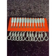 🆘️ClearStock 水晶牌扣 amulet pin 不锈钢 stainless steel 佛牌扣 佛牌夾