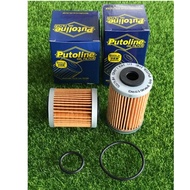 PUTOLINE OIL FILTER HF655 + HF651 - KTM DUKE690R ENDURO690R SMC690R RALLY FACTORY REPLICA690